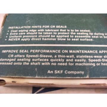 CR Services Chicago Rawhide 550154 Oil Seal Pair in original box unused