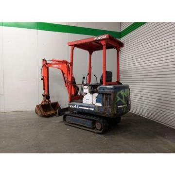 Kubota KX41 1.6t Rubber Tracked Mini Excavator s/n -370