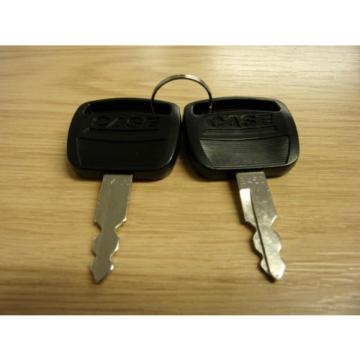 2 X GENUINE CASE EXCAVATOR / DIGGER KEY / KHR20070