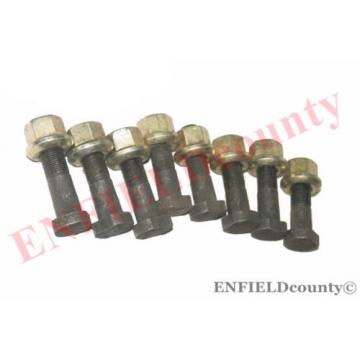 NEW 8 UNITS JCB 3CX EXCAVATOR REAR WHEEL NUT BOLT KIT 826/00923,106/40001 @AEs