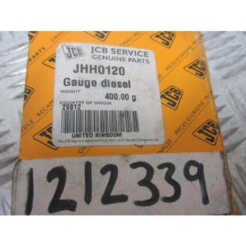 JCB JS TRACKED EXCAVATOR DIESEL GAUGE FUEL LEVEL P/No JHH0120