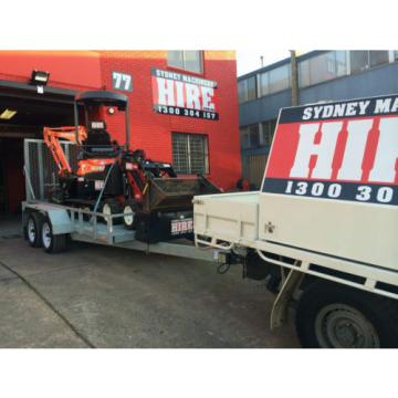 TIGHT ACCESS MINI EXCAVATOR + DINGO DRY HIRE - 3 BUCKETS, 4IN1 &amp; TRAILER