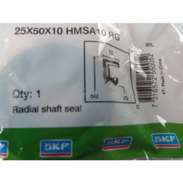 Oil Seal SKF 25x50x10mm Double Lip R23/TC