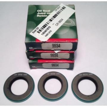 -Lot of 3- CR Chicago Rawhide 9934 Oil Seal (NEW) (DB6)