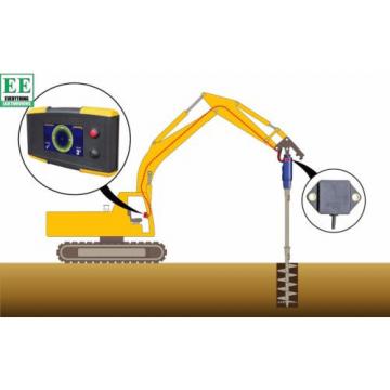 Alignment Monitors for Excavators, Bobcats, Auger Drives, Screw Piling