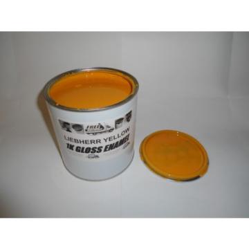 Liebherr Excavator Yellow Gloss Enamel Paint 1 Litre