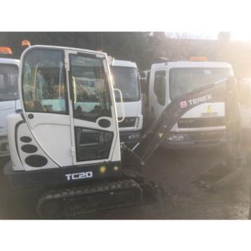 Terex Tc 20 Digger 2010 Model Only 1200 Hours