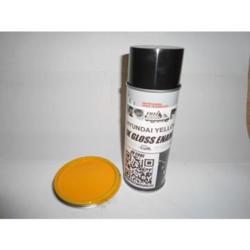 Hyundai Excavator Yellow Gloss Enamel Paint 400ml Aerosol