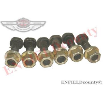 NEW 6 UNITS JCB 3CX EXCAVATOR FRONT WHEEL NUT BOLT KIT @UK