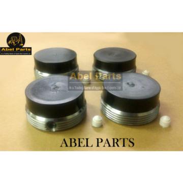 JCB PARTS 3CX --  METAL WEAR PAD 4 PCS SET FOR STABILISER LEG (NO. 128/10850)