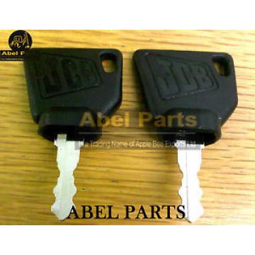 JCB PARTS 3CX - GENUINE JCB IGNITION KEYS  (2 PCS)