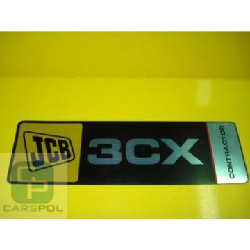 SET DECAL LOADER ARM AND DIPPER - 3CX CONTRACTOR JCB - PREMIUM