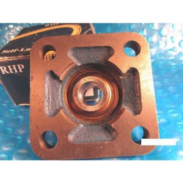 RHP SF15, Ball Bearing Flange Unit, Insert=1017-15G