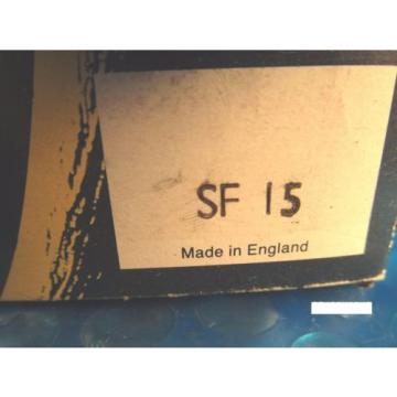 RHP SF15, Ball Bearing Flange Unit, Insert=1017-15G