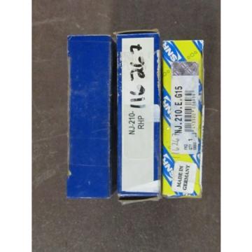 NJ210 BEARING RHP NJ-210 &amp; SNR NJ.210.E.G15 LOT OF 3