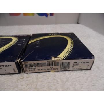 RHP MJT2M Angular Contact Ball Bearing NIB Lot of 2