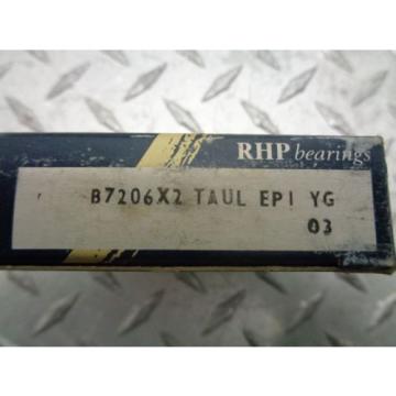 RHP BEARINGS B7206X2 TAUL EP1 YG PRECESION BEARING