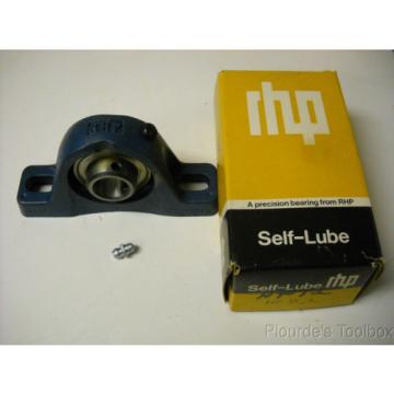 New RHP Self Lube Pillow Block Bearing, 3/4&#034; Bore, NP12 (NP-3/4)