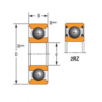 Timken Thin Section61803-2RZ