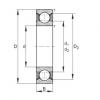 FAG Deep groove ball bearings - 6010-2Z #1 small image