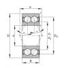 FAG Angular contact ball bearings - 30/5-B-2RSR-TVH