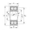 FAG Angular contact ball bearings - 30/6-B-2Z-TVH