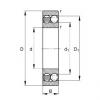 FAG Self-aligning ball bearings - 1203-TVH