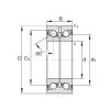 FAG Axial angular contact ball bearings - ZKLN1242-2RS-XL