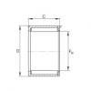 FAG Drawn cup needle roller bearings with open ends - HN1612