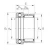 FAG Needle roller/axial ball bearings - NKX10-TV-XL