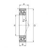 FAG Spindle bearings - HS7003-E-T-P4S