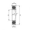 FAG Spindle bearings - HCB7004-C-T-P4S