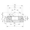 FAG Axial spherical plain bearings - GE12-AX #1 small image