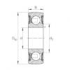 FAG Self-aligning deep groove ball bearings - 204-XL-NPP-B