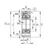 FAG Axial angular contact ball bearings - ZKLF1560-2RS-XL