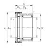 FAG Needle roller/axial cylindrical roller bearings - NKXR35-Z-XL