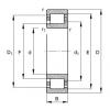 FAG Cylindrical roller bearings - NJ407-XL-M1 #1 small image