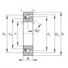 FAG Axial angular contact ball bearings - BSB2047-SU-L055