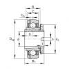 FAG Radial insert ball bearings - GSH40-XL-2RSR-B