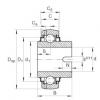 FAG Radial insert ball bearings - GLE20-XL-KRR-B