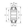 FAG Self-aligning deep groove ball bearings - SK014-205-KRR #1 small image