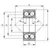 FAG Angular contact ball bearings - 3311-DA-MA