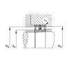 FAG Cylindrical roller bearings - NN3008-AS-K-M-SP