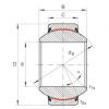 FAG Radial spherical plain bearings - GE80-FW-2RS