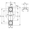 FAG Four point contact bearings - QJ218-XL-N2-TVP