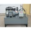 60-GALLON HYDRAULIC POWER UNIT, 15 HP HYUNDAI MOTOR, PARKER PUMP, HEAT EXCHANGER #1 small image