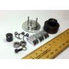 Clutch &amp; Flywheel kit for .21 1/8 RC Nitro Buggy/Car 14T Alloy Shoes/Bearings #2 small image