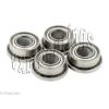 4 Slot Car 1/8&#034;Axle Flanged Ceramic Bearing Slotcar