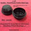 Trailer Hub Caps Bearings Plastic Wheel Car Camping Motorbike Goods Builders Box #1 small image