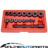 17pc Universal Clutch Aligning Tool Kit Car Pilot Bearing Set Alignment Align #2 small image